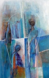 Femme pensive - MES PEINTURES EN 2015 2014