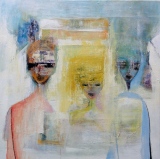 Les trois femmes - MES PEINTURES EN 2015 2014