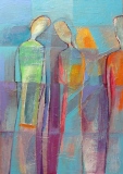 Quatre femmes en août - MES PEINTURES EN 2015 2014