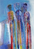Trois soeurs - MES PEINTURES EN 2015 2014